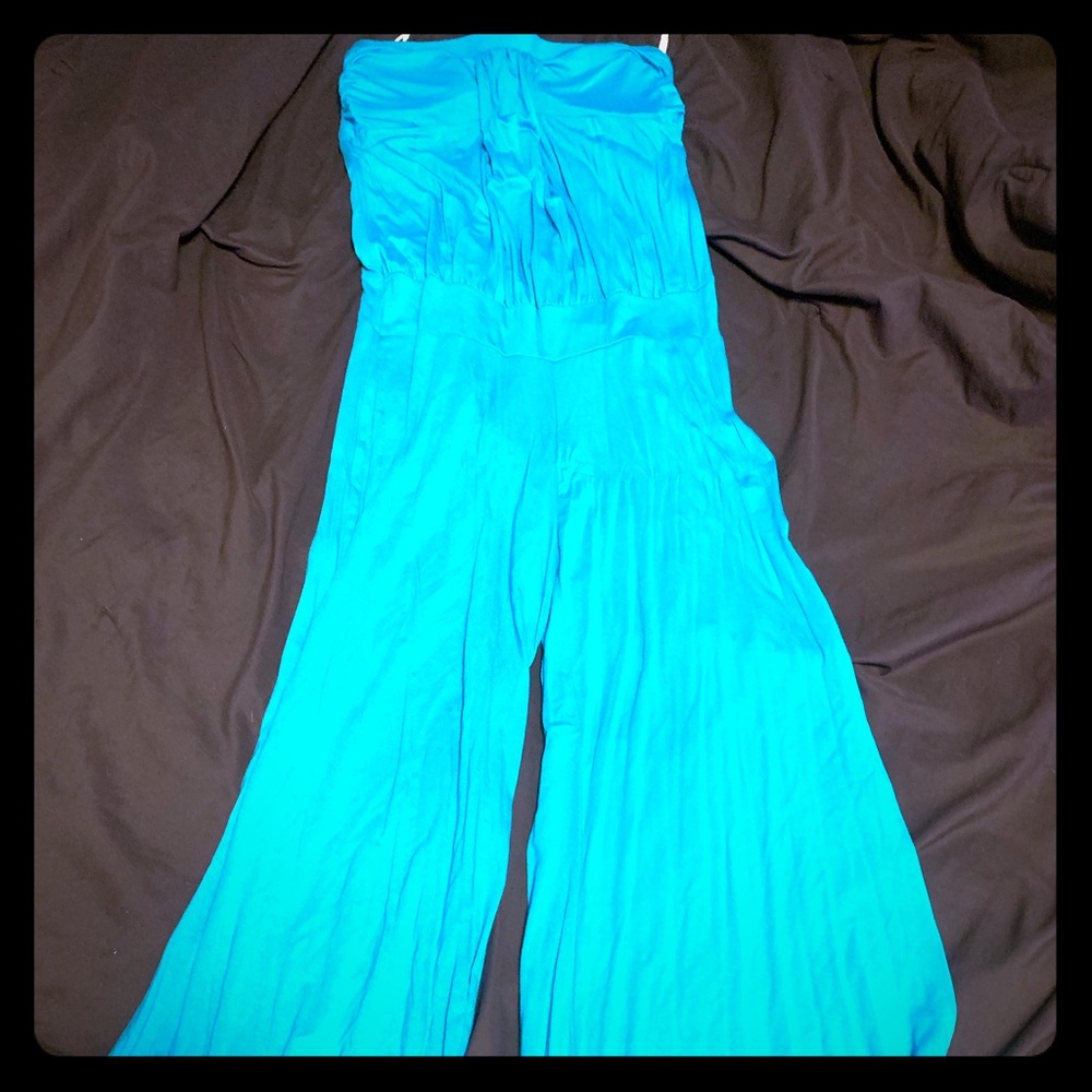 Flare leg jumpsuit